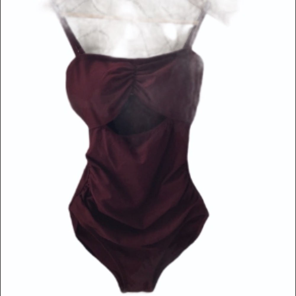 Kate Spade Sumac Red One Piece Swimsuit
